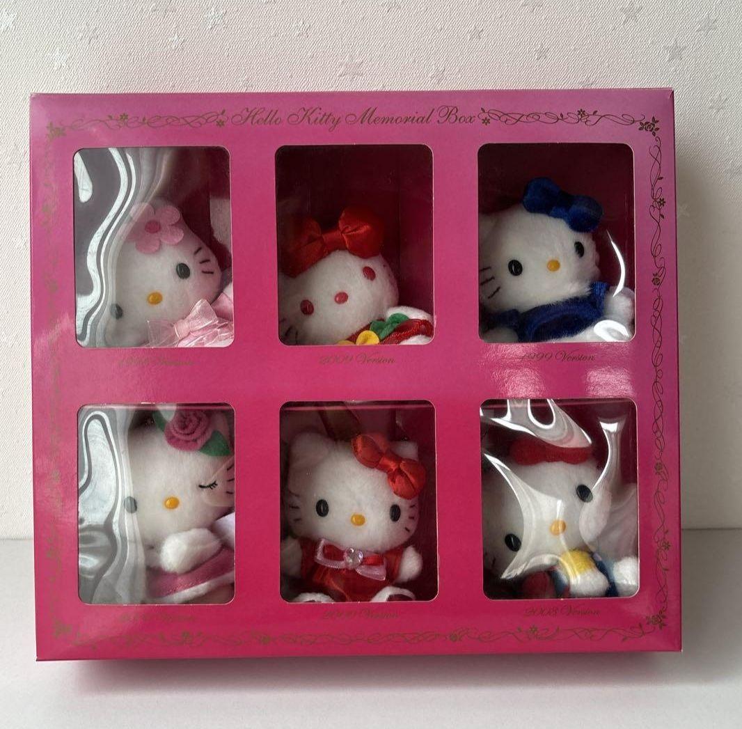 ハローキティ35周年 NTT電報 ぬいぐるみメモリアルボックス
