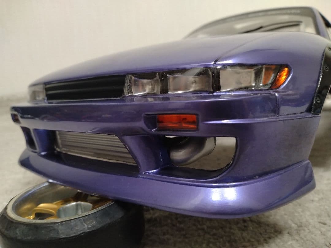 1/10サイズ RC用 D-LIKE シルビア S13 カスタムボディ