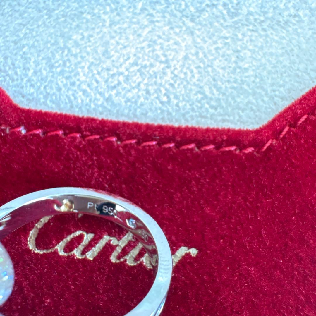 本日限定¥99000→¥79200【Cartier 】プラチナCドゥダイヤ2石