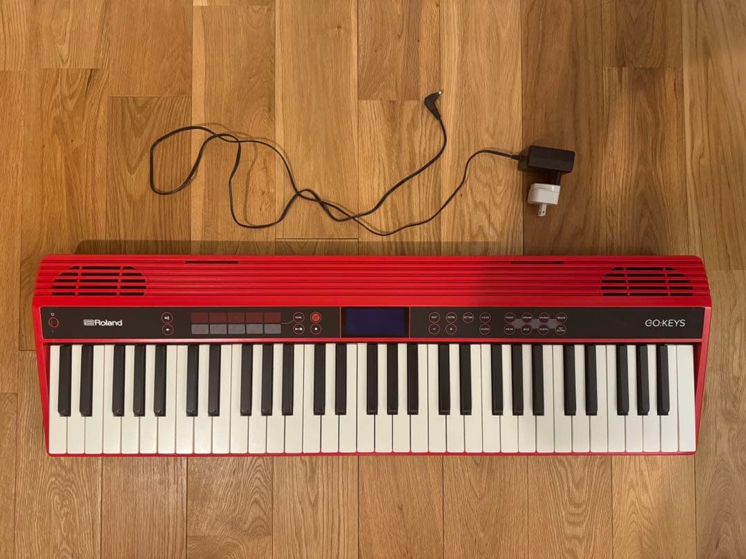 Roland GO:KEYS 赤 キーボード