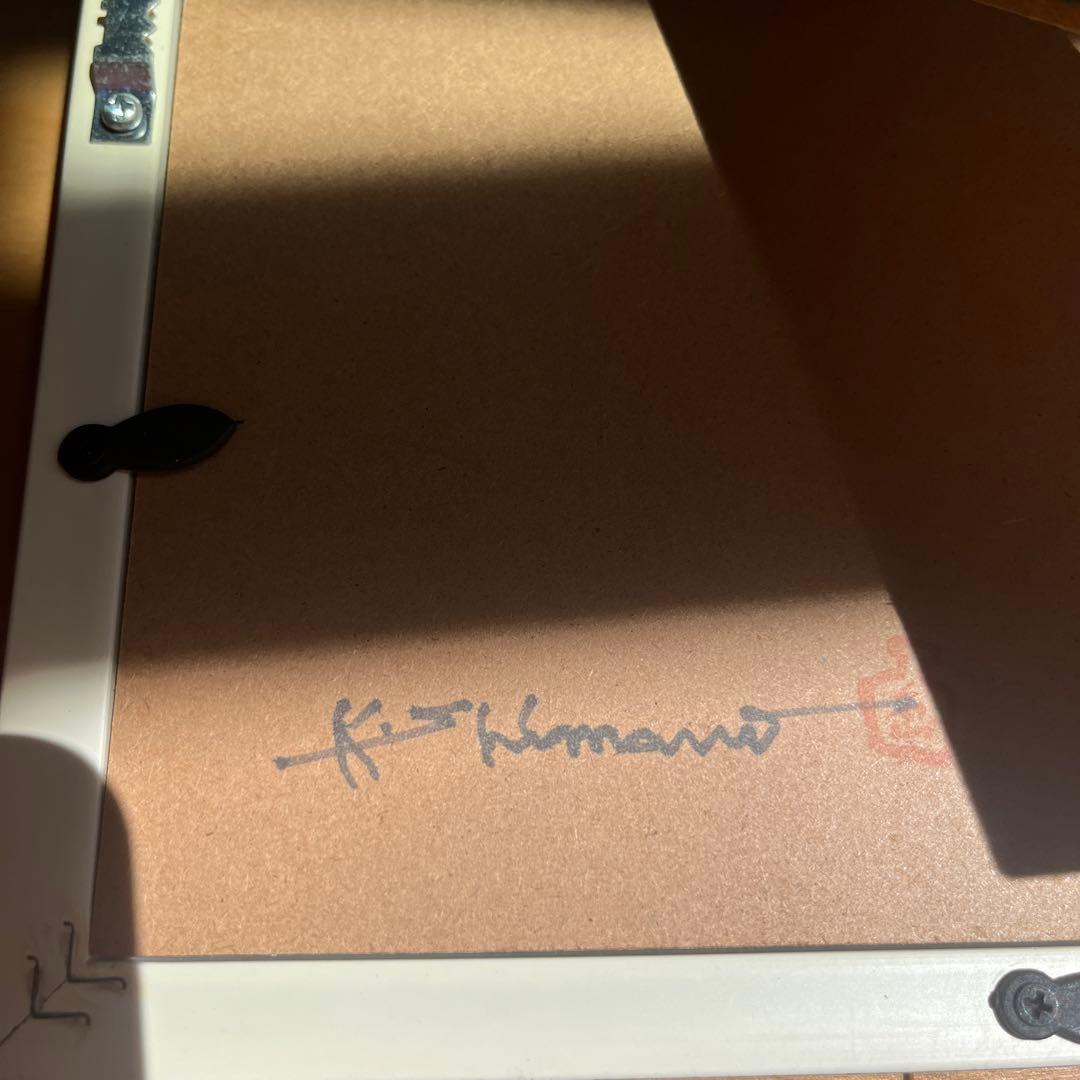 赤富士パワーを超えるといわれるパール富士ダンボール画。