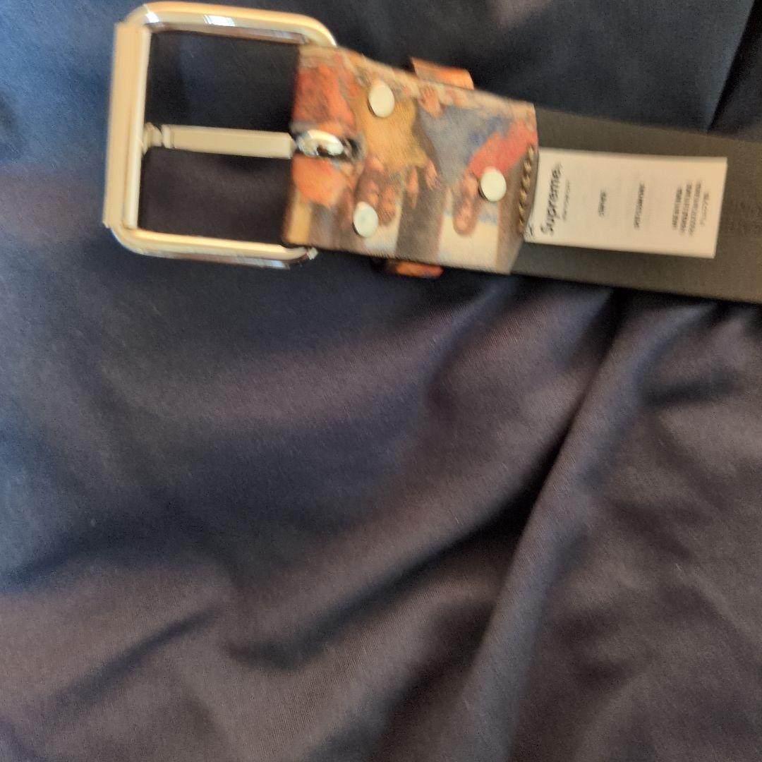 Supreme 最後の晩餐 プリント ベルト