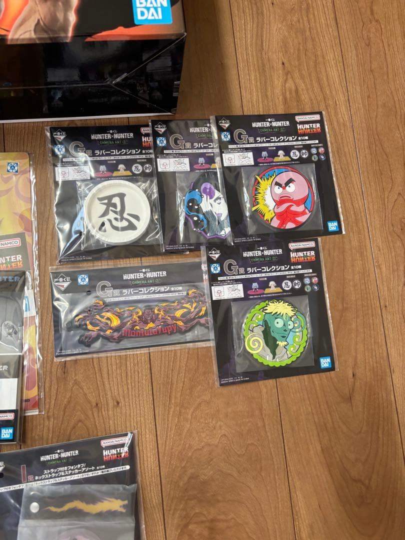 一番くじ ハンターハンター ラストワン賞 A賞 B賞 D賞 E賞計5点おまけ付き