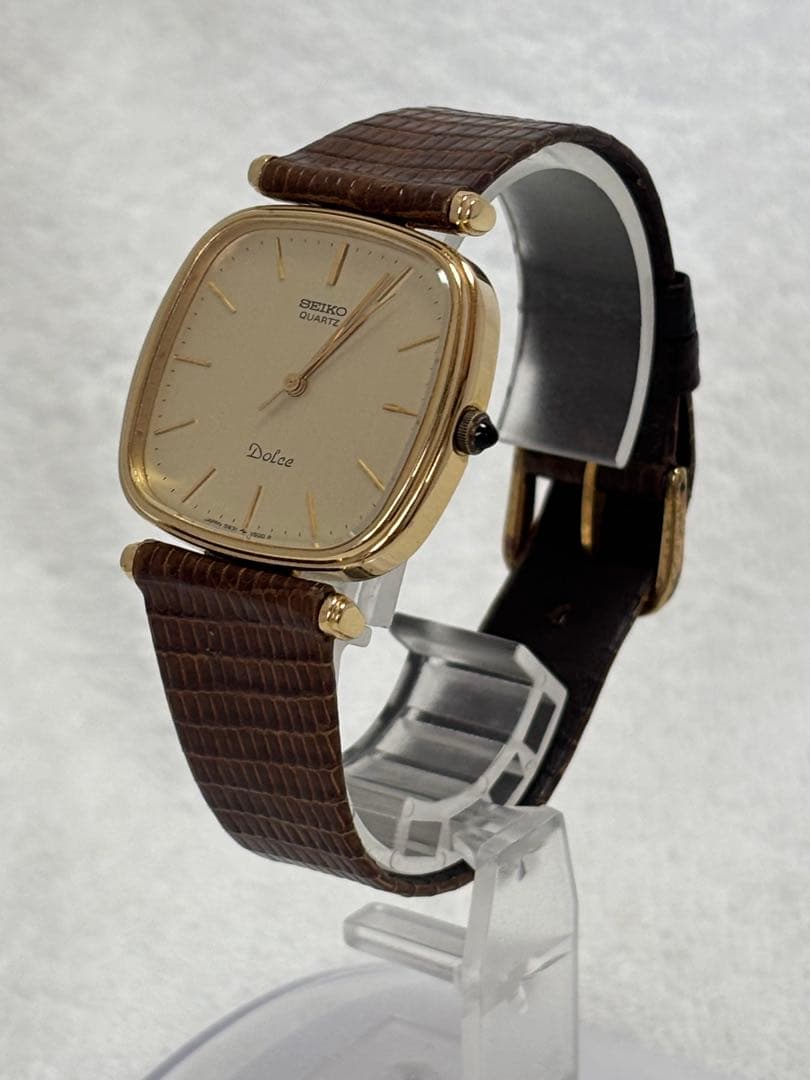 【美品】セイコー ドルチェ クォーツ【5931-5400】【稼働品】メンズモデル