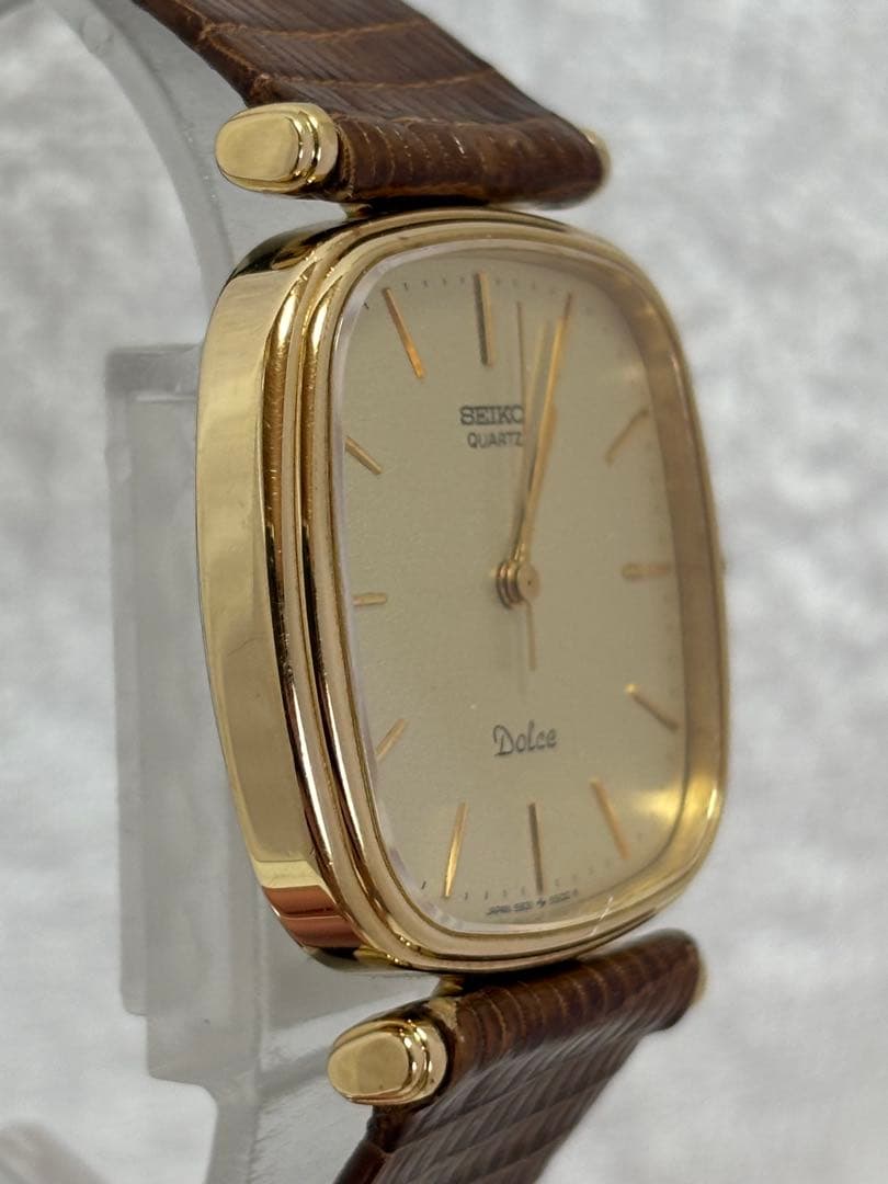 【美品】セイコー ドルチェ クォーツ【5931-5400】【稼働品】メンズモデル