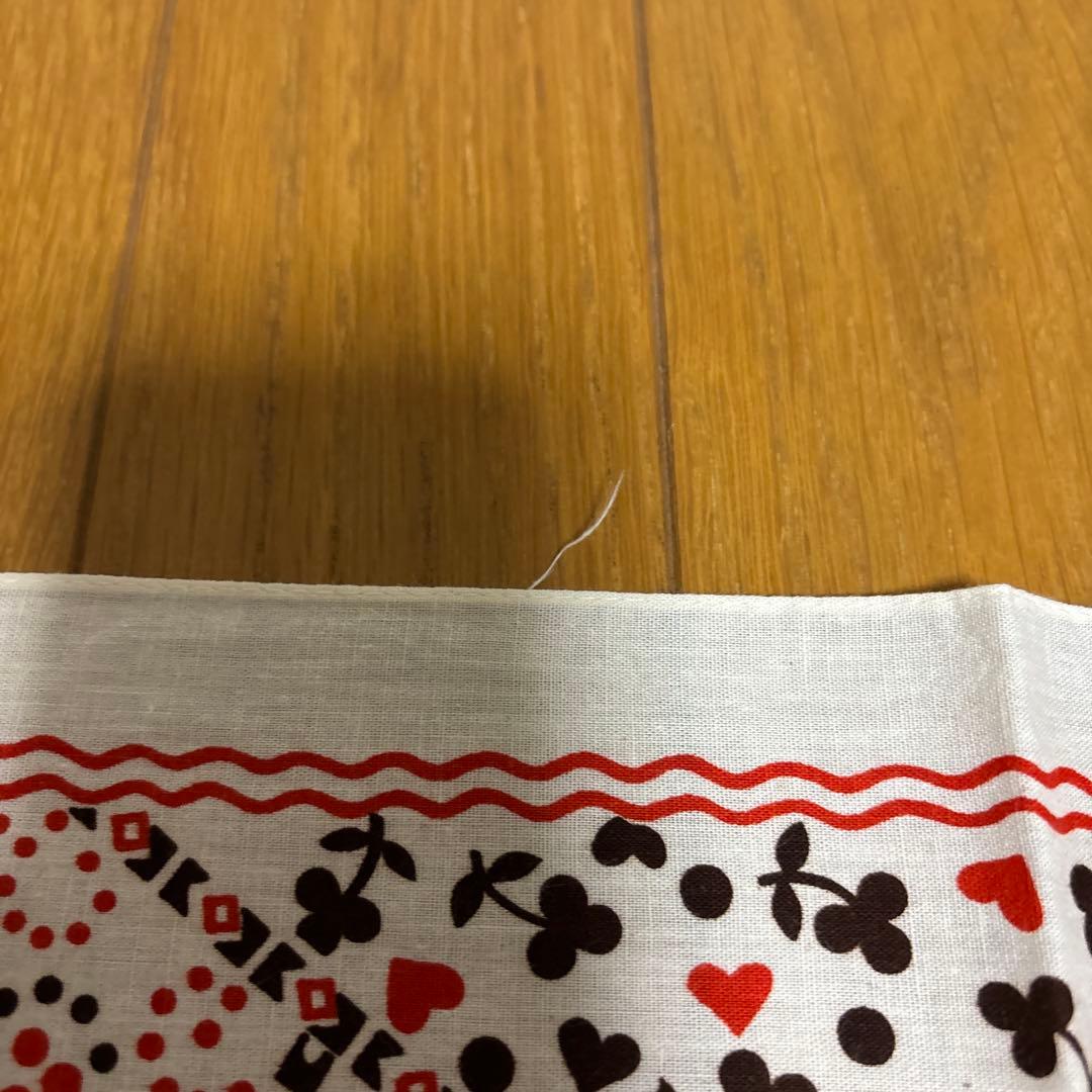 カモクッキー柄　2枚RN13960 トリコカラー、ブラウン