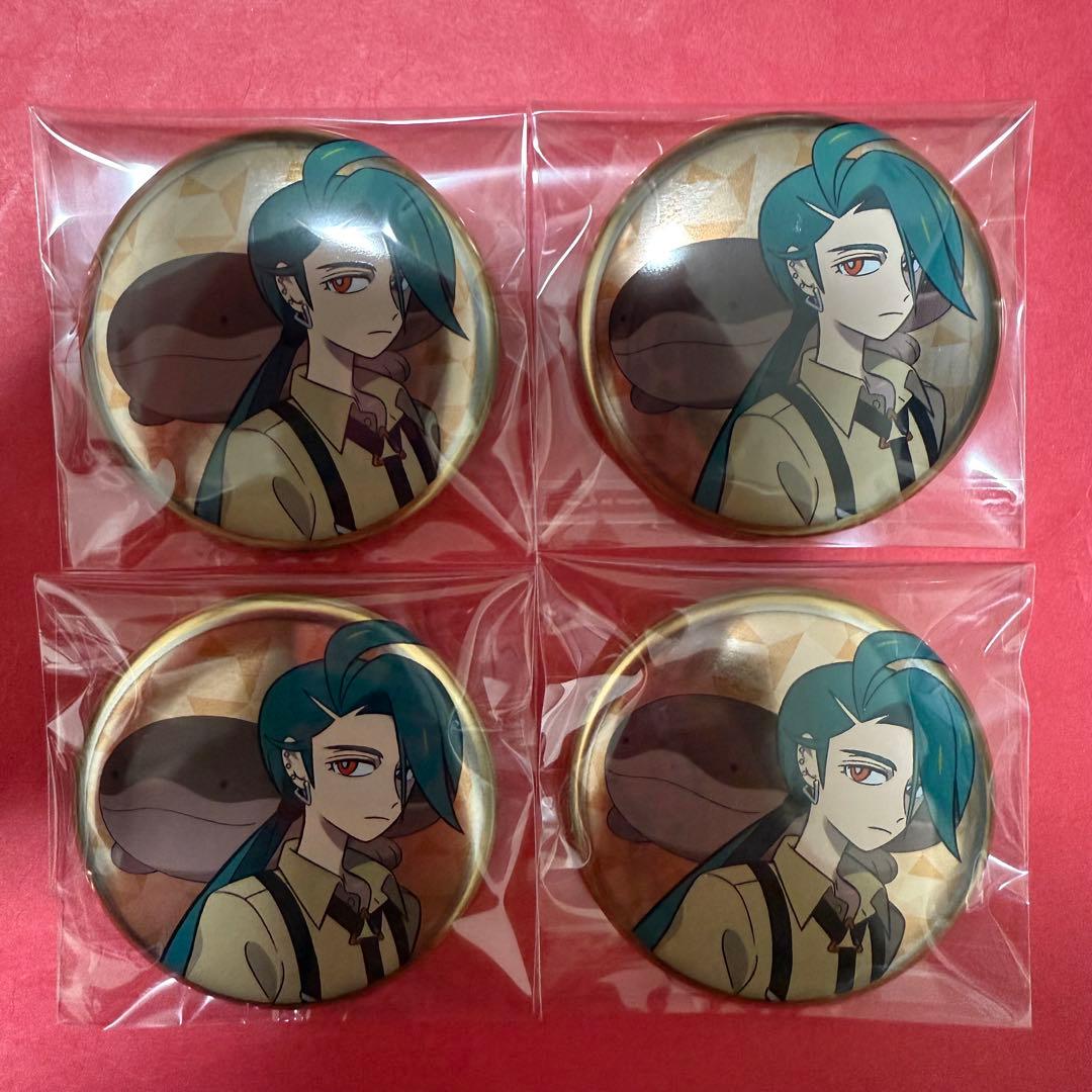 新品 ポケモン チリ 缶バッジ 4個セット