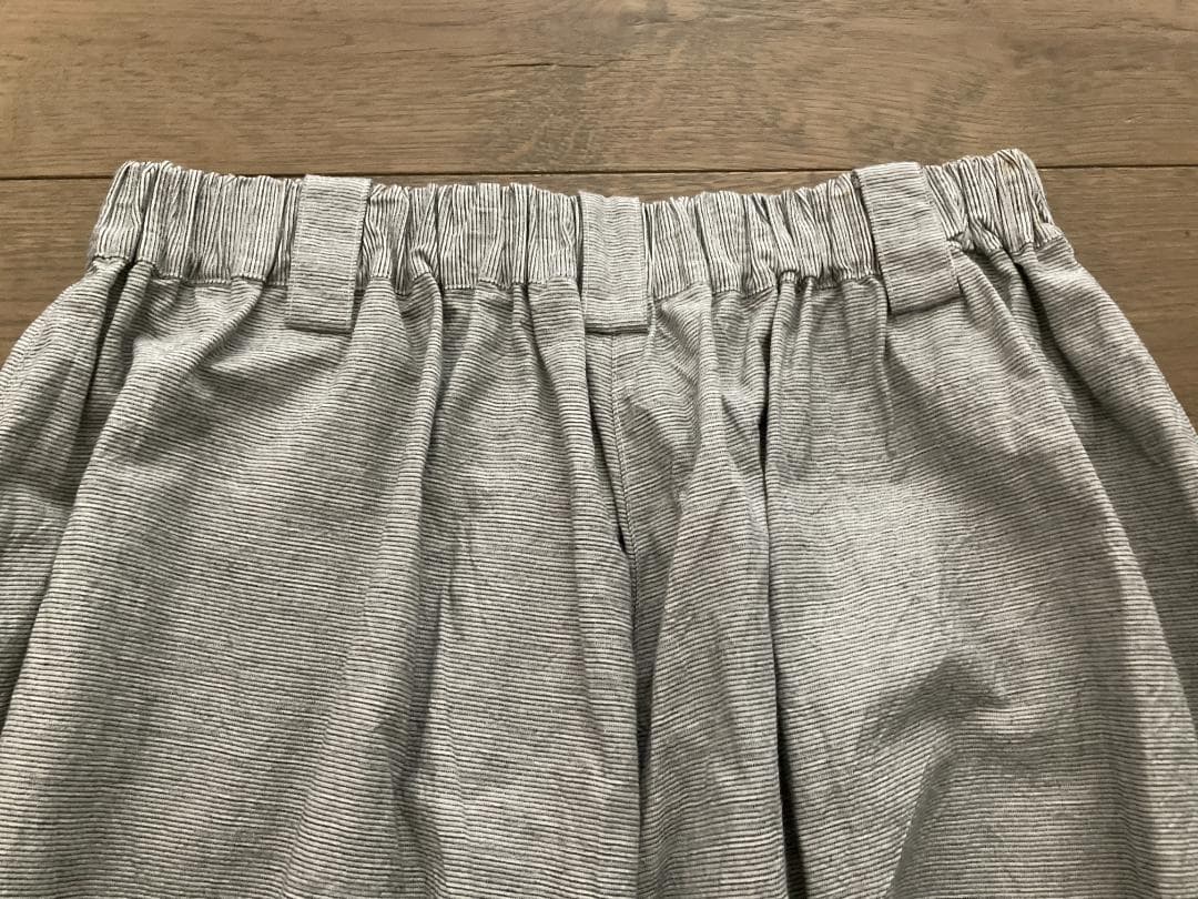 萌 MOYURU モユル サルエルパンツ M L グレー