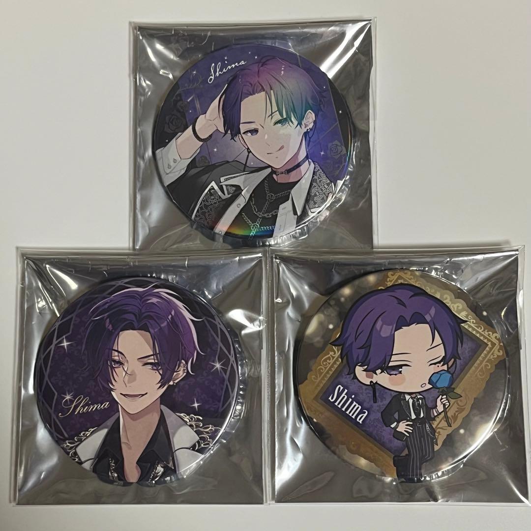 浦島坂田船 志麻 しまさか 2025 缶バッジ 等身 デフォ ホロ - メルカリ