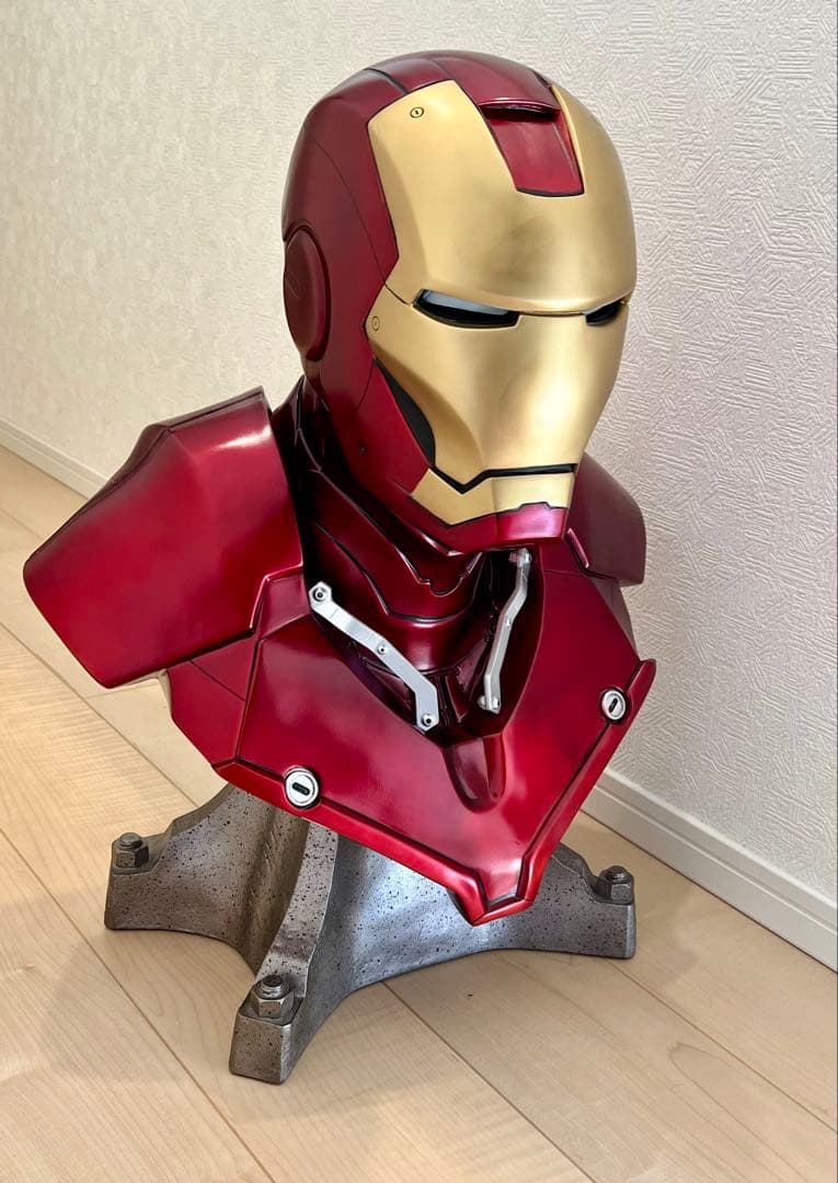 アイアンマン 1/1 ライフサイズ サイドショウ 1/1 ライフサイズバスト