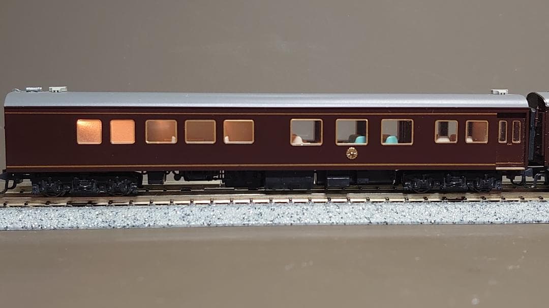 KATO 10-418お召列車一号編成 5両セット（全車室内灯付き）