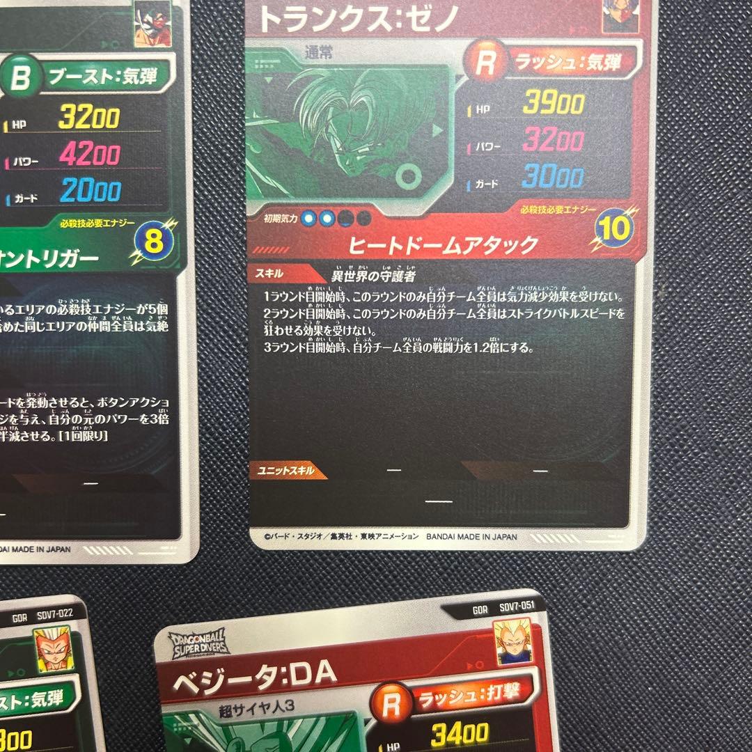 ドラゴンボールスーパーダイバーズ　GDR まとめ