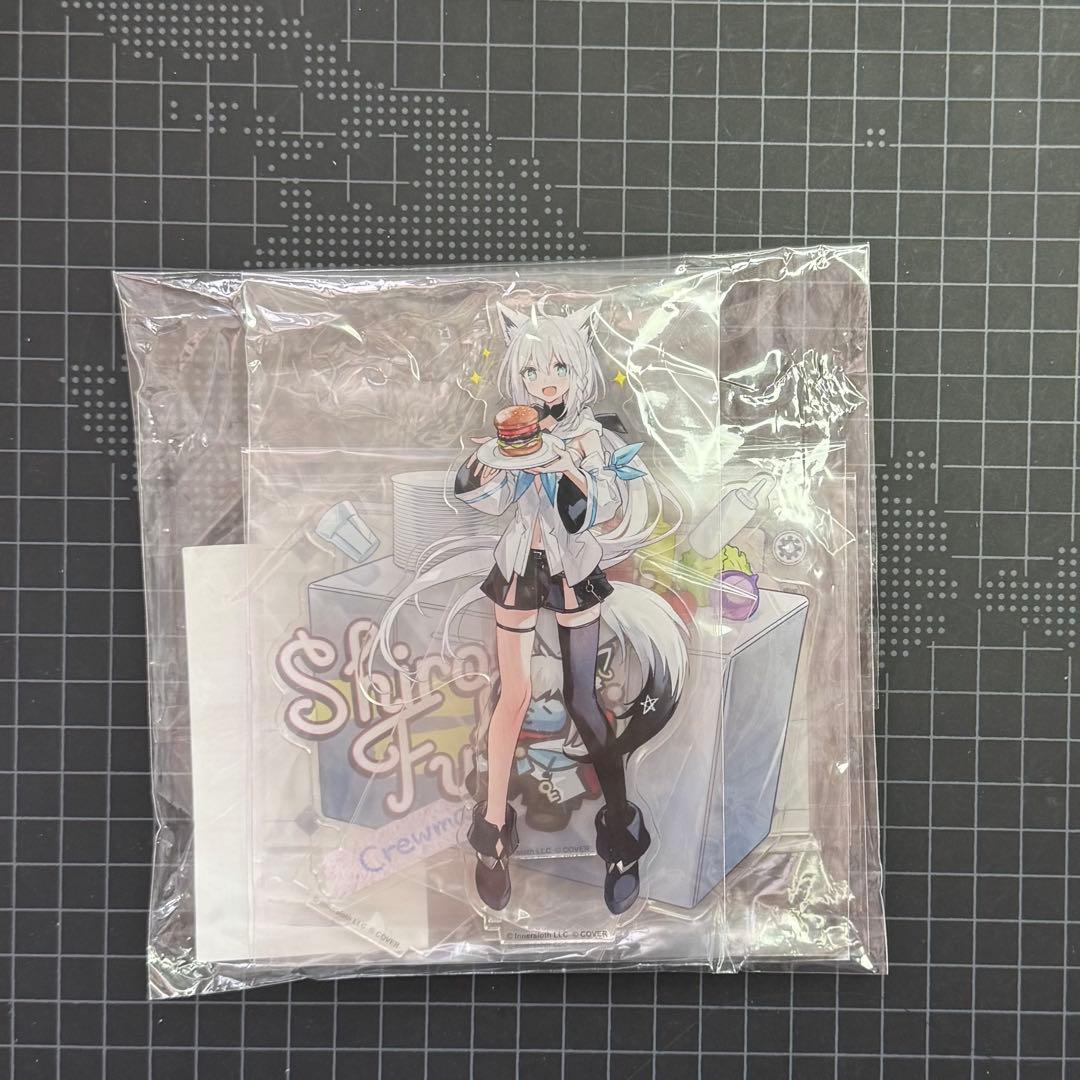 白上フブキ　アクリルジオラマスタンド　ホロライブ　Among Us