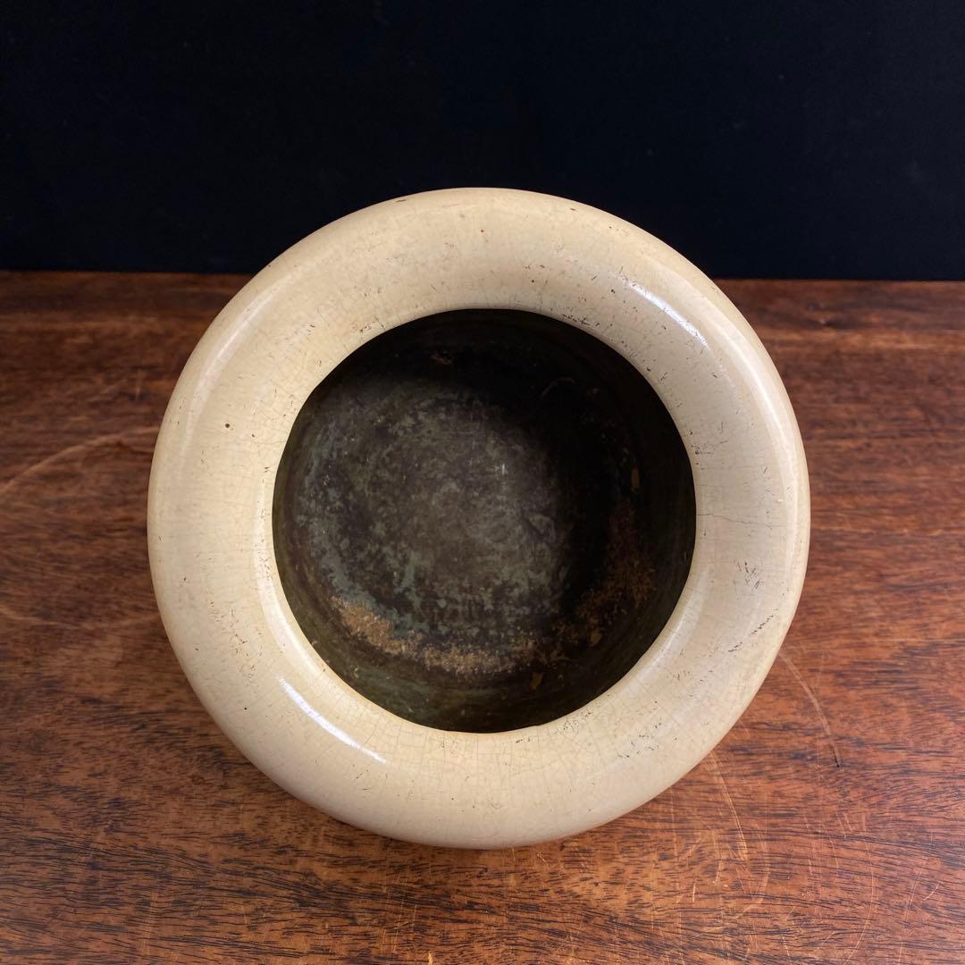 宜鈞窯白磁壷 中国古美術