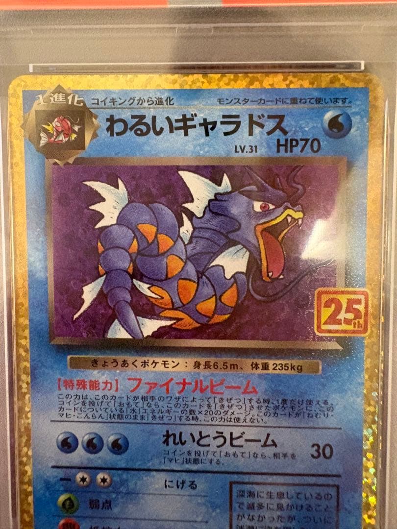 ●PSA10 鑑定品 わるいギャラドス 25th プロモワンオーナー品 ポケモン