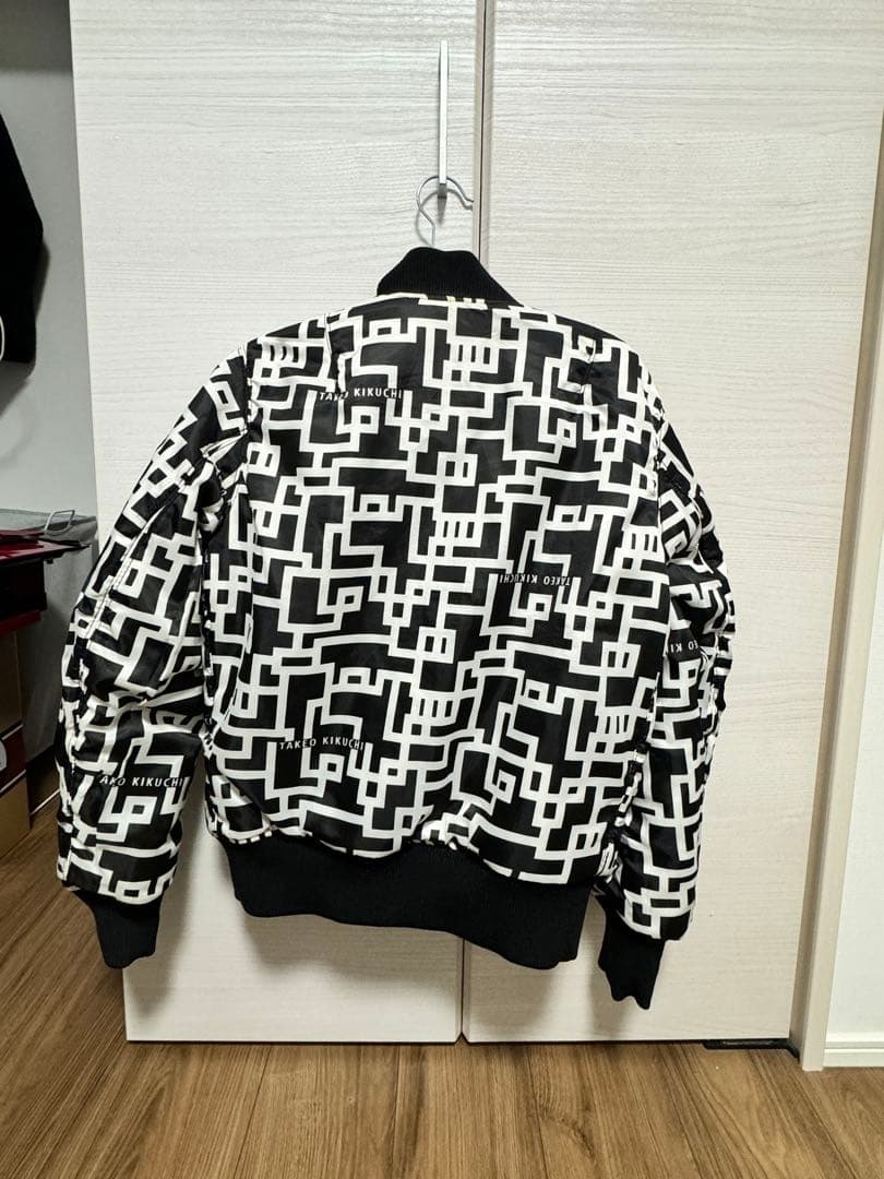 布袋寅泰×タケオキクチ コラボ リバーシブル MA1 フライトジャケット