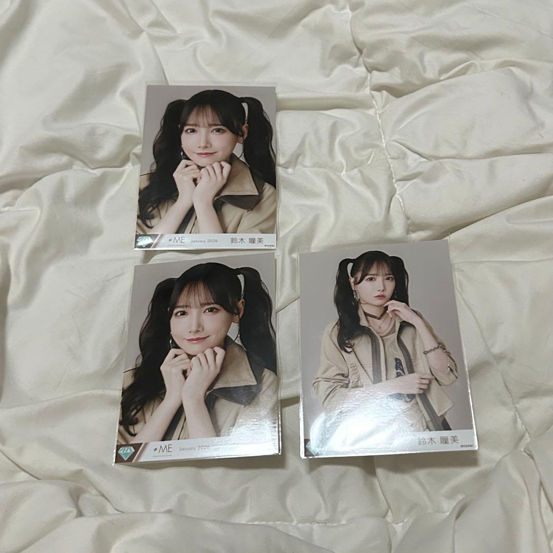 ノイミー 鈴木瞳美 排他的ファイター 歌唱衣装② 生写真 セミコンプ