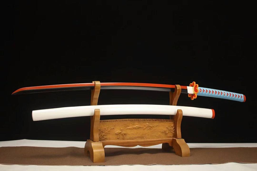 鬼滅の刃 恋柱 甘露寺蜜璃 日輪刀 日本刀 模造刀 武具 舞踊刀