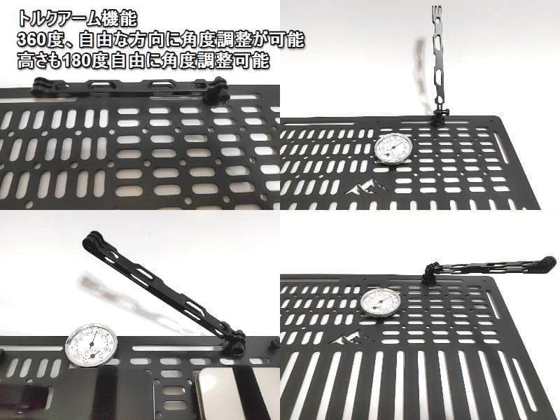 50L アルミコンテナ用 トルクアーム装備 カスタムパーツセット 上蓋