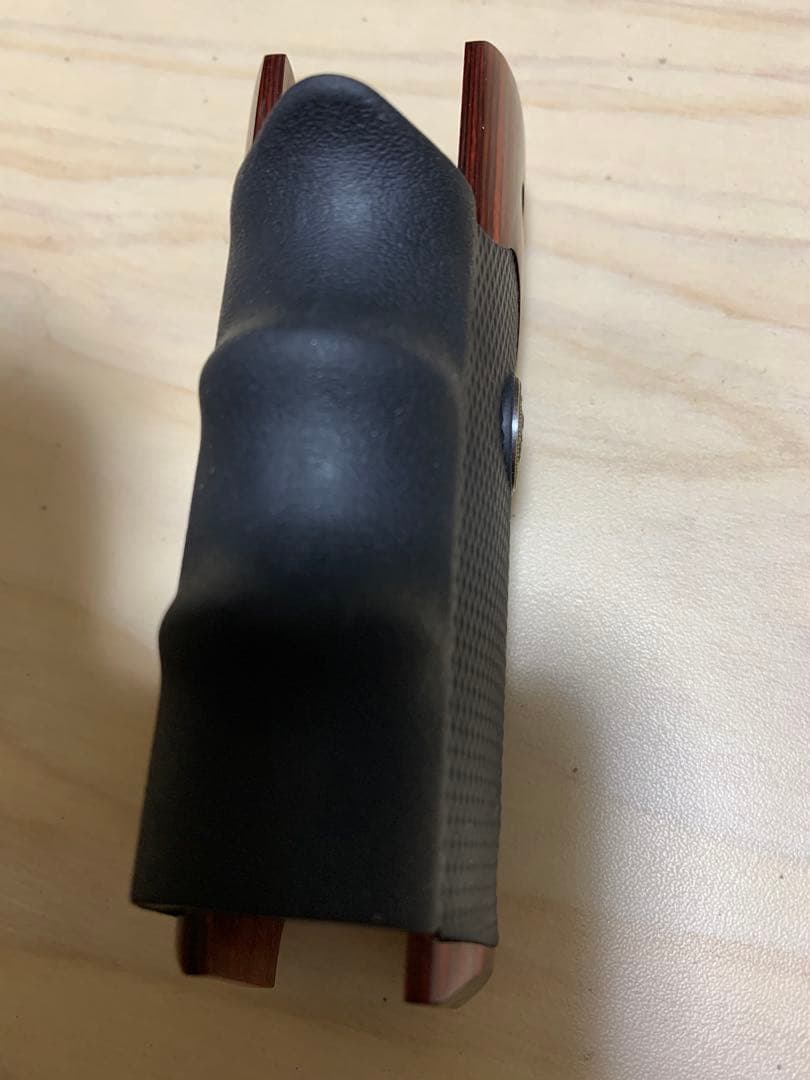 美品 パックマイヤー木製 ラバーグリップ M1911A1 コルト ガバメント