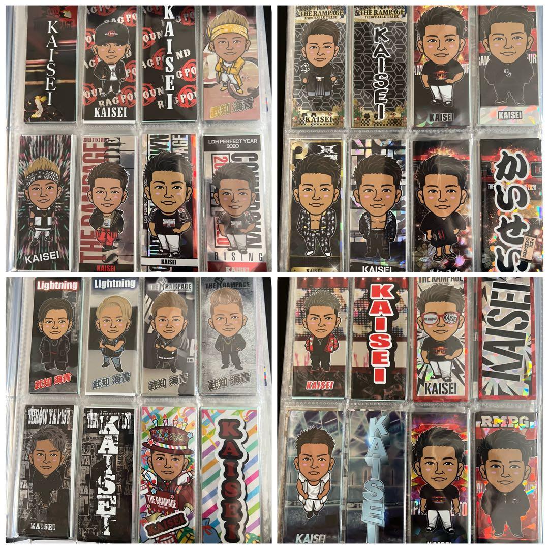 武知海青 千社札 セミコンプ セット