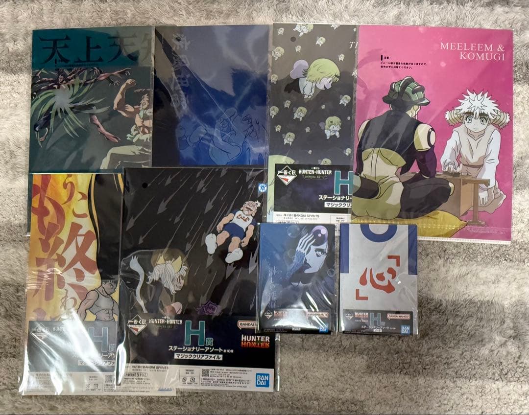 一番くじ HUNTER×HUNTER ラストワン、A、B、C、D、E賞 計31点