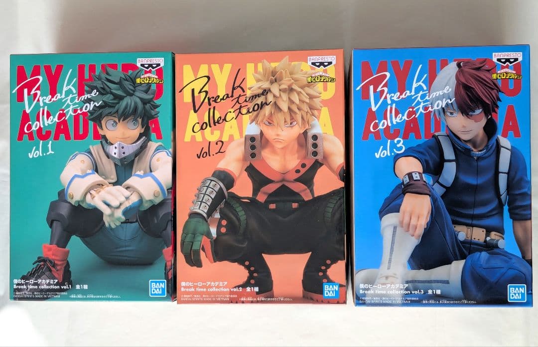 緑谷出久　爆豪勝己　轟焦凍　Break Time Collection　セット