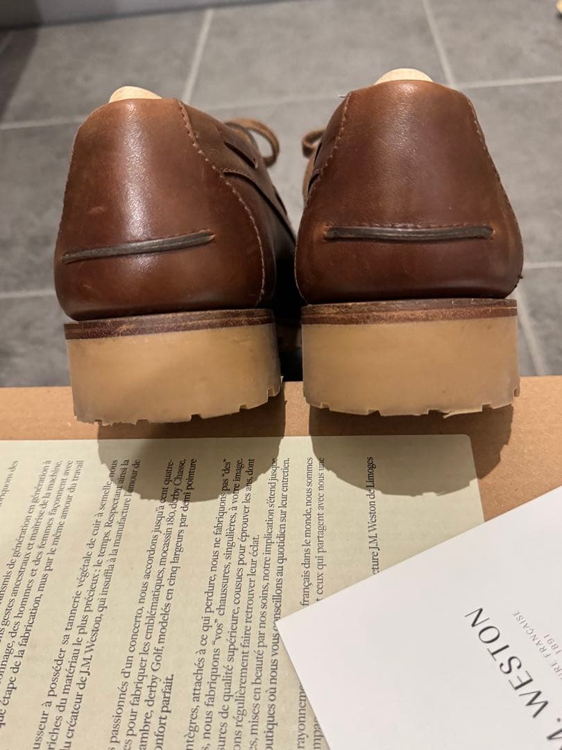 J.M. WESTON 690 YACHTING DERBY ヨット 7 1/2