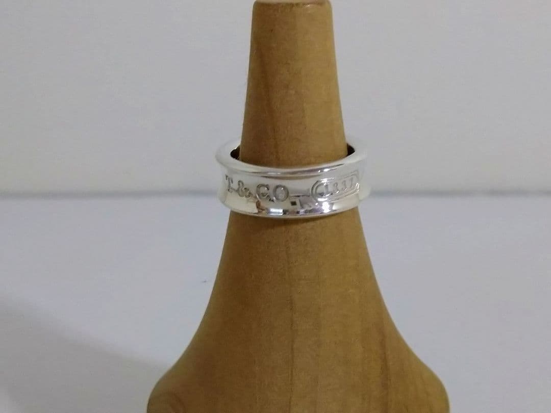 ティファニー　TIFFANY　ナロー　リング　指輪　約10.5号