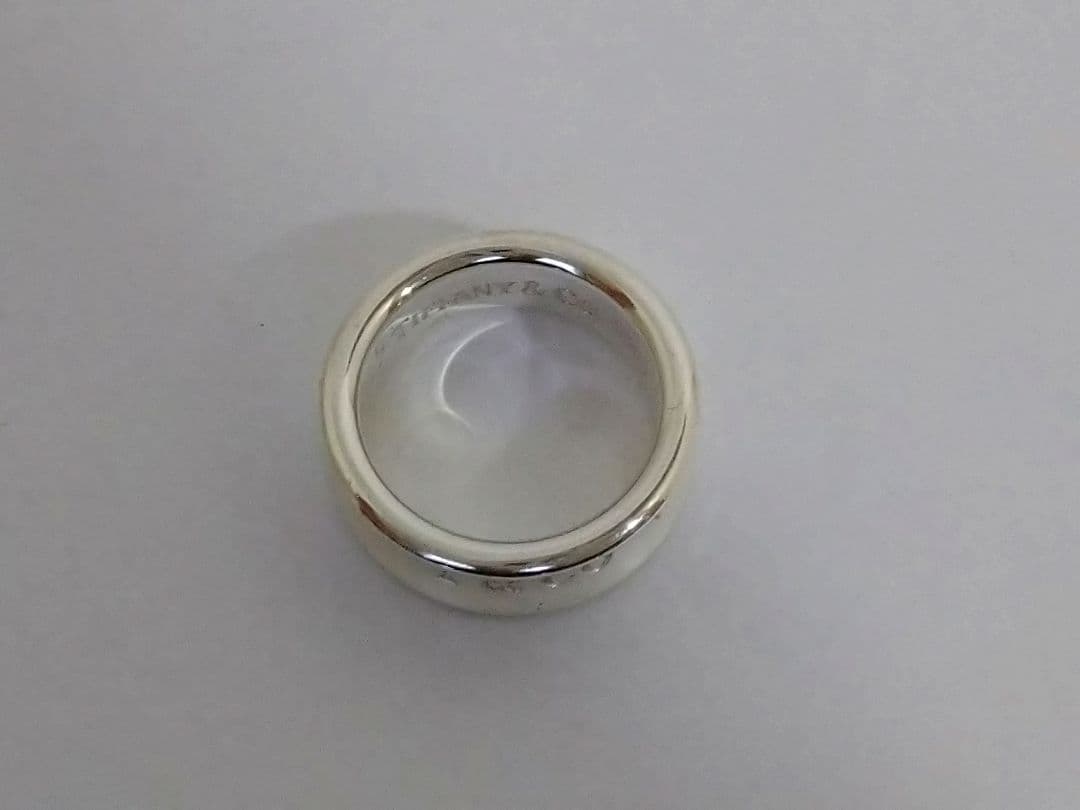 ティファニー　TIFFANY　ナロー　リング　指輪　約10.5号