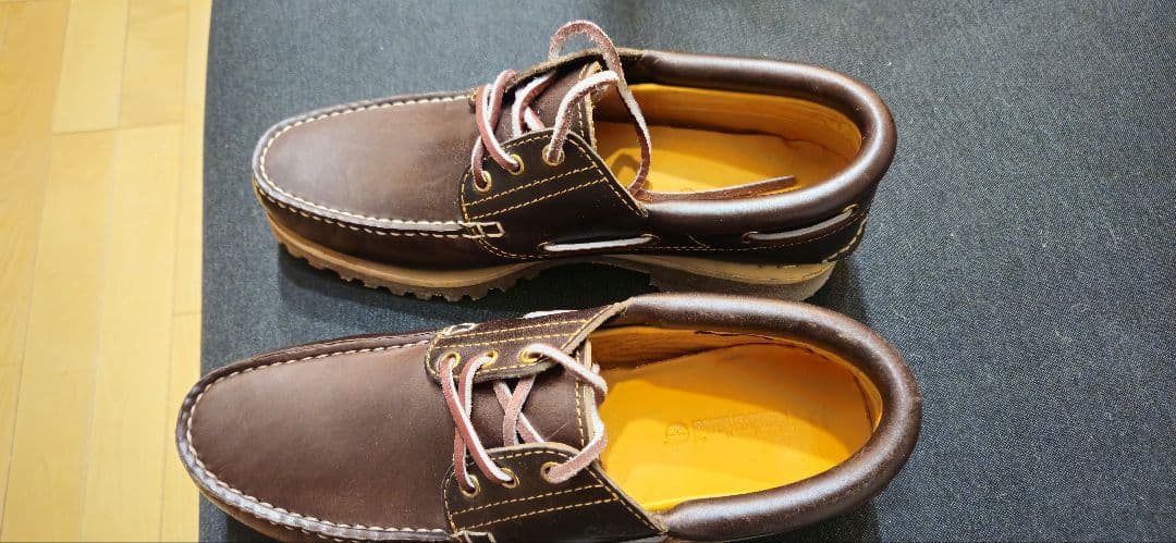 未使用 Timberland ティンバーランド 3eye スリーアイ ブラウン