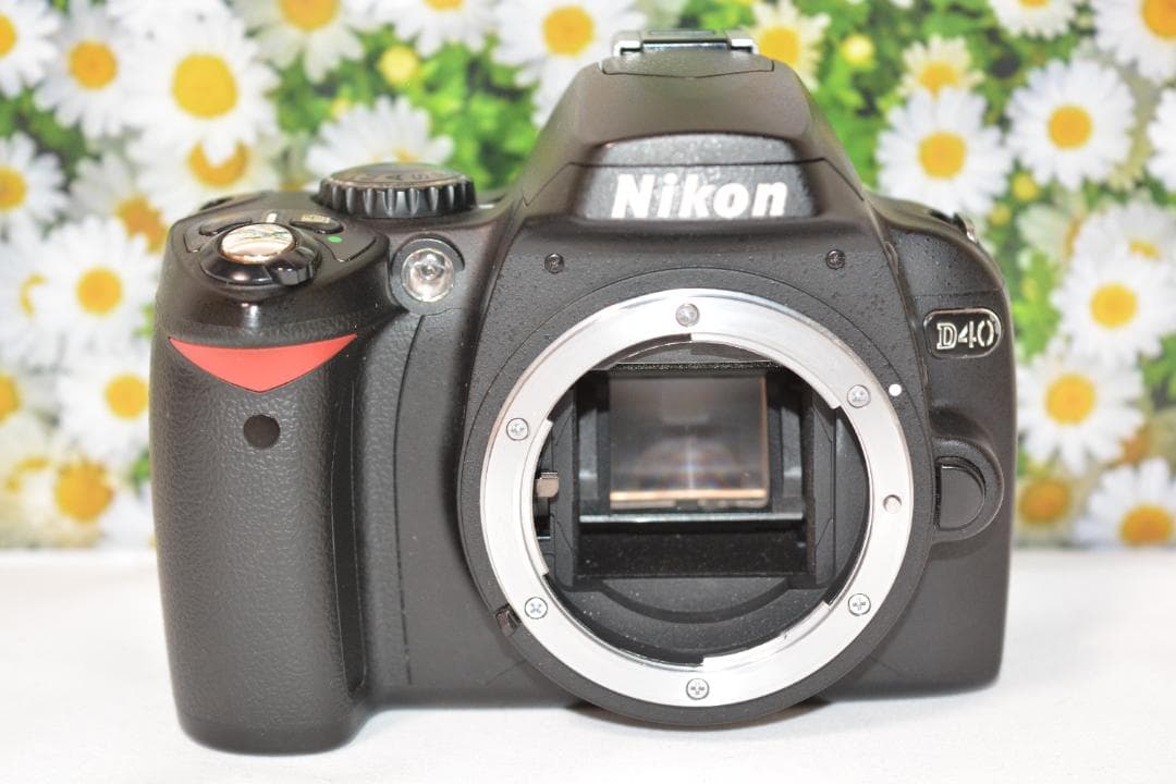❤小さい軽い簡単綺麗❤Nikon D40❤届いてすぐ使える❤初心者お