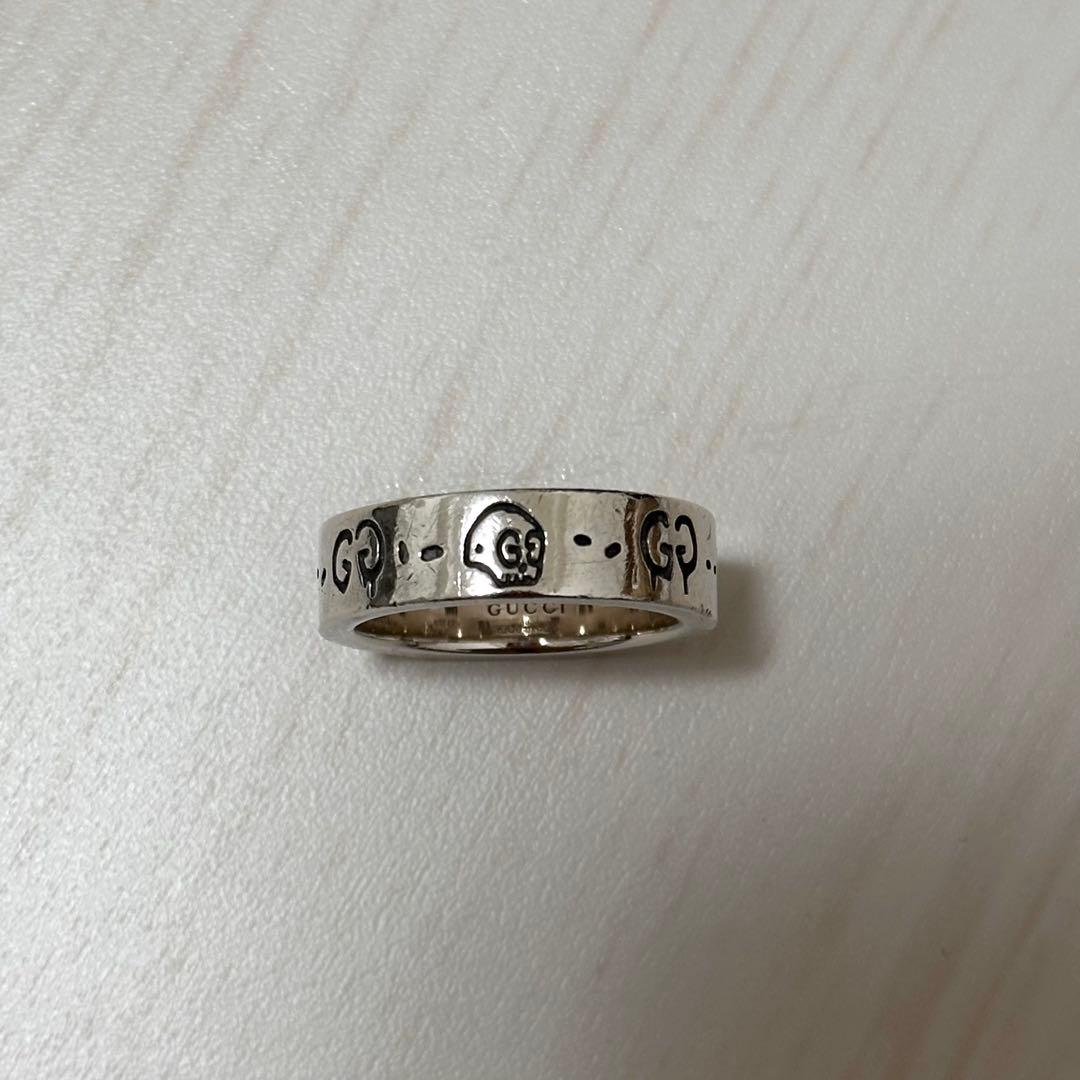 ！R！・:*+GUCCI シルバーリング ドクロ・:*+