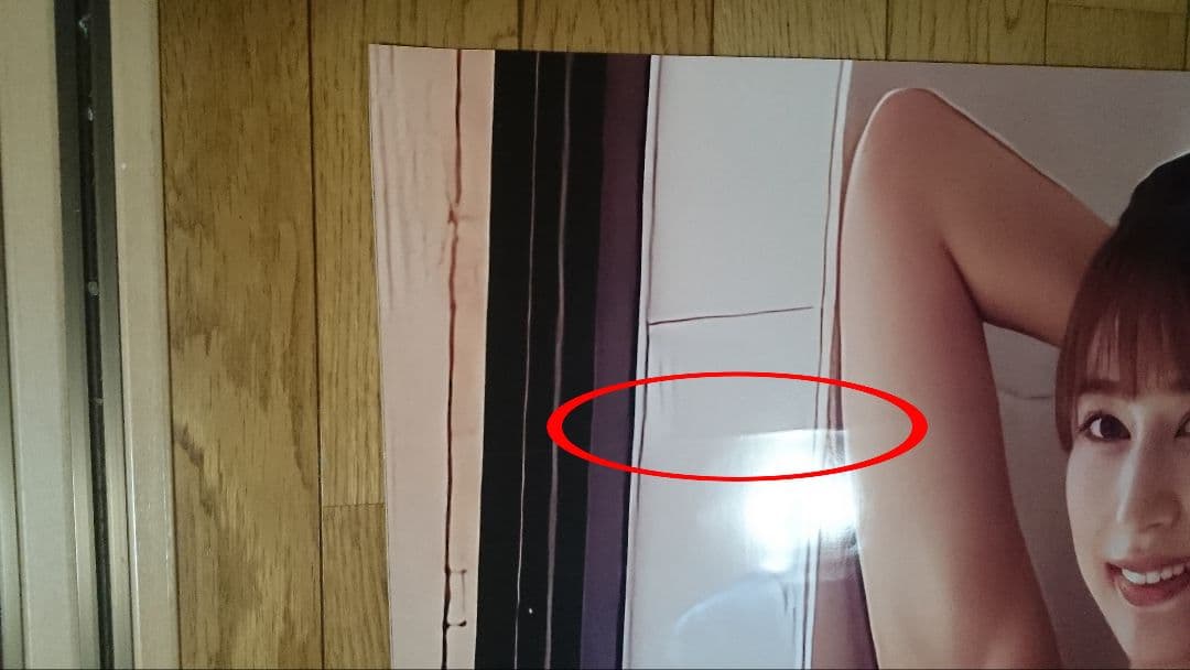 【貴重品】雪平莉左 黒色ビキニ 等身大ポスター