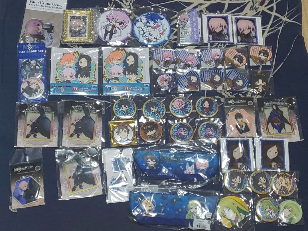fate/grandorder 缶バッジ アクリルキーホルダー など 45点
