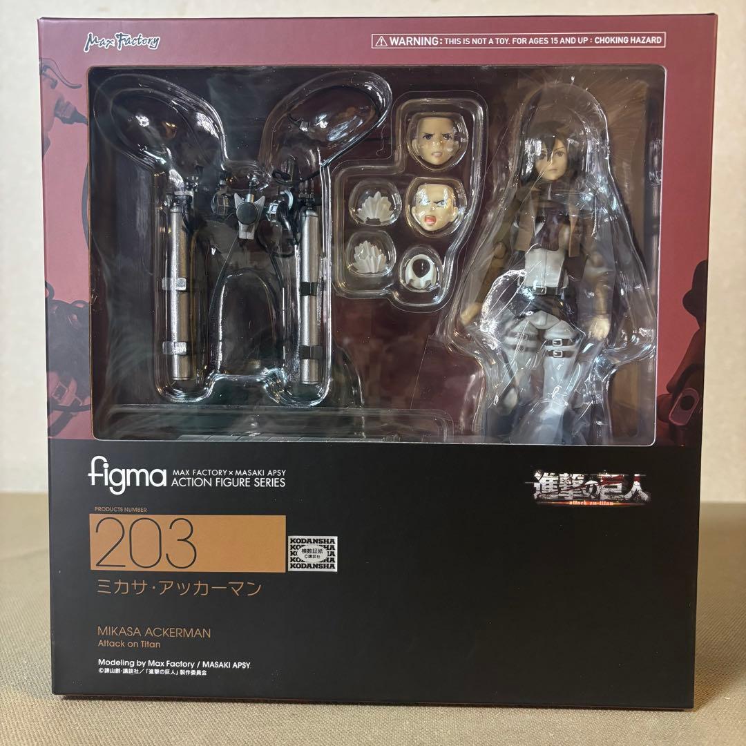 figma 進撃の巨人フィギュア 203/207/213/EX-017 4セット