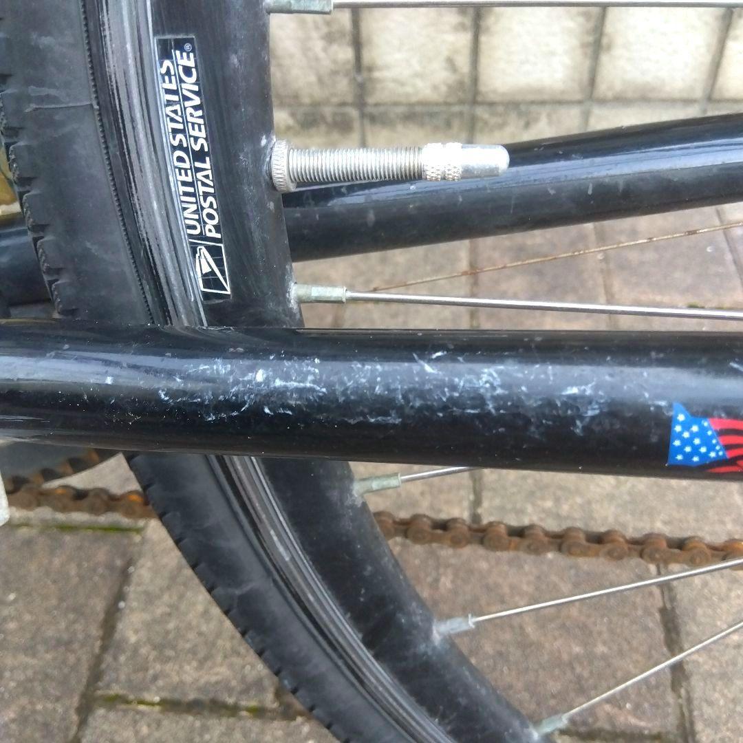 引取限定　クロスバイク アルミフレーム ブラック