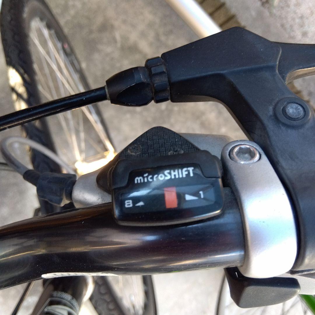 引取限定　クロスバイク アルミフレーム ブラック