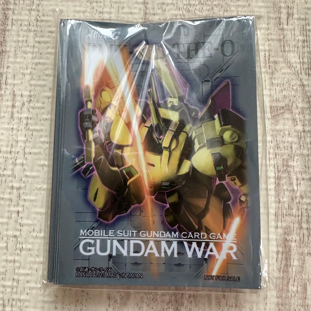 新品未開封ガンダムウォーGWスリーブ大会優勝景品ジオジ・オTHE-O