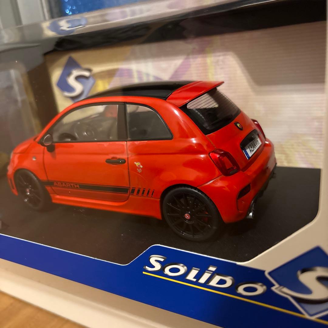SOLIDO FIAT F595 ABARTH ミニカー
