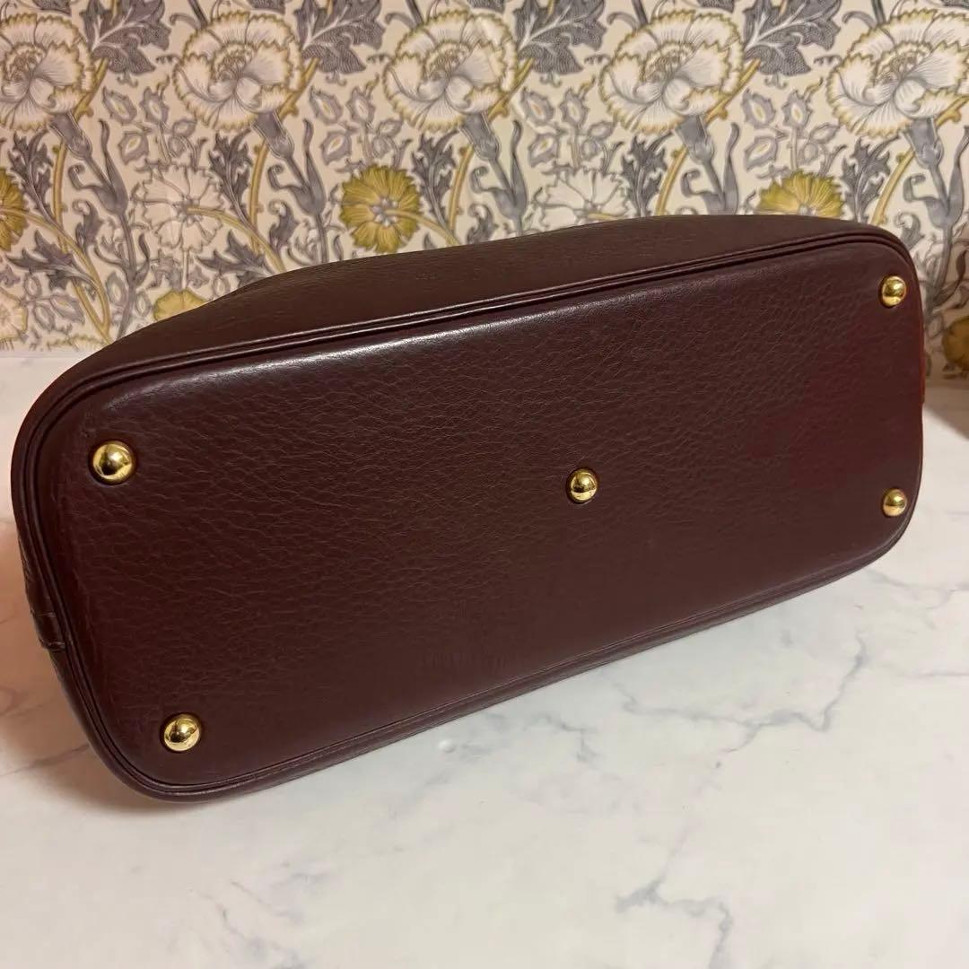 極美品 HERMES【エルメス】ボリード 35 ハンドバッグ ブラウン □F刻印