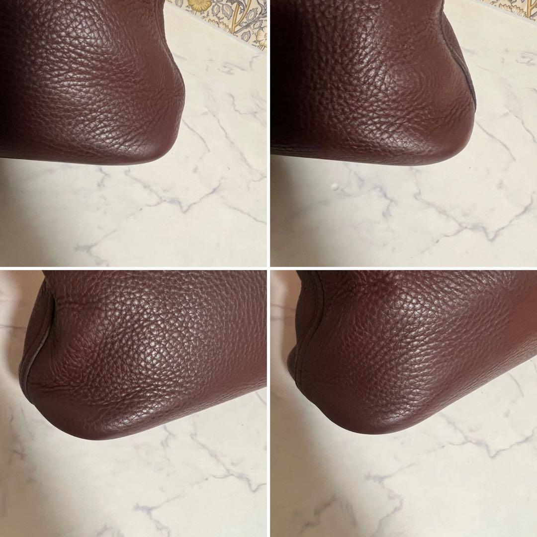 極美品 HERMES【エルメス】ボリード 35 ハンドバッグ ブラウン □F刻印