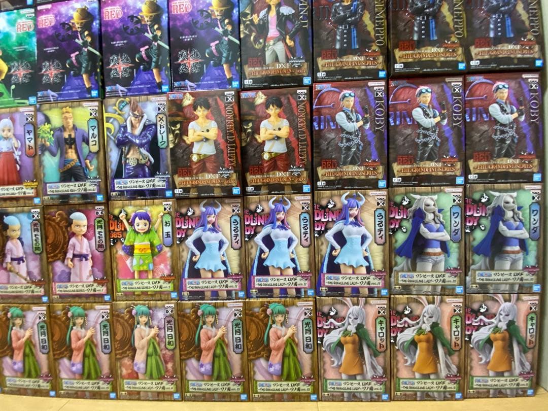 未開封 ワンピースフィギュア 56個 まとめ売り DXF