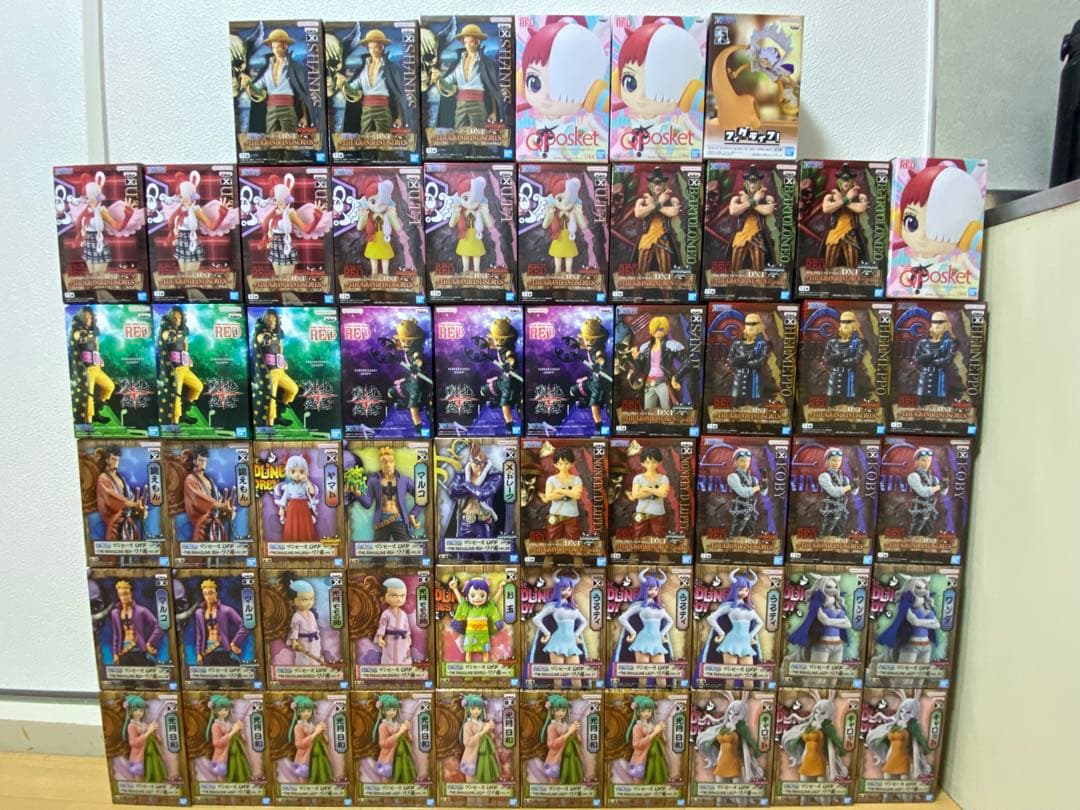 未開封 ワンピースフィギュア 56個 まとめ売り DXF