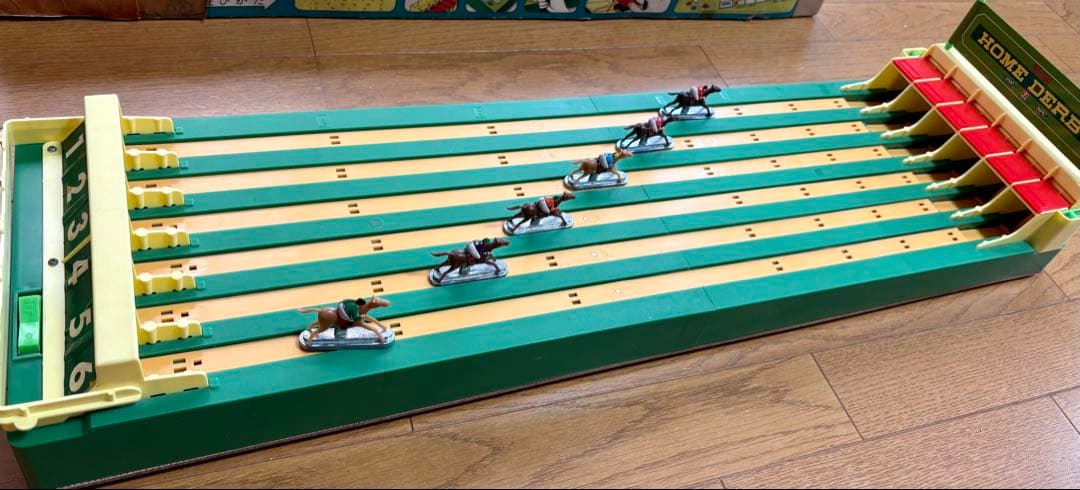 バンダイ ホームダービーゲーム　昭和レトロ ジャンク品