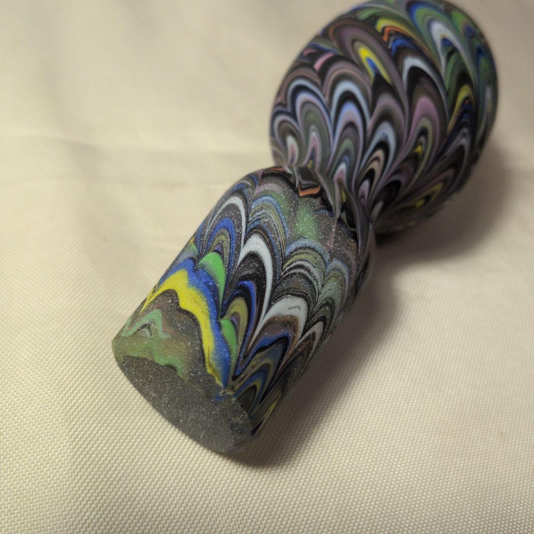 津軽びいどろ？美しいデキャンタ 作者不明