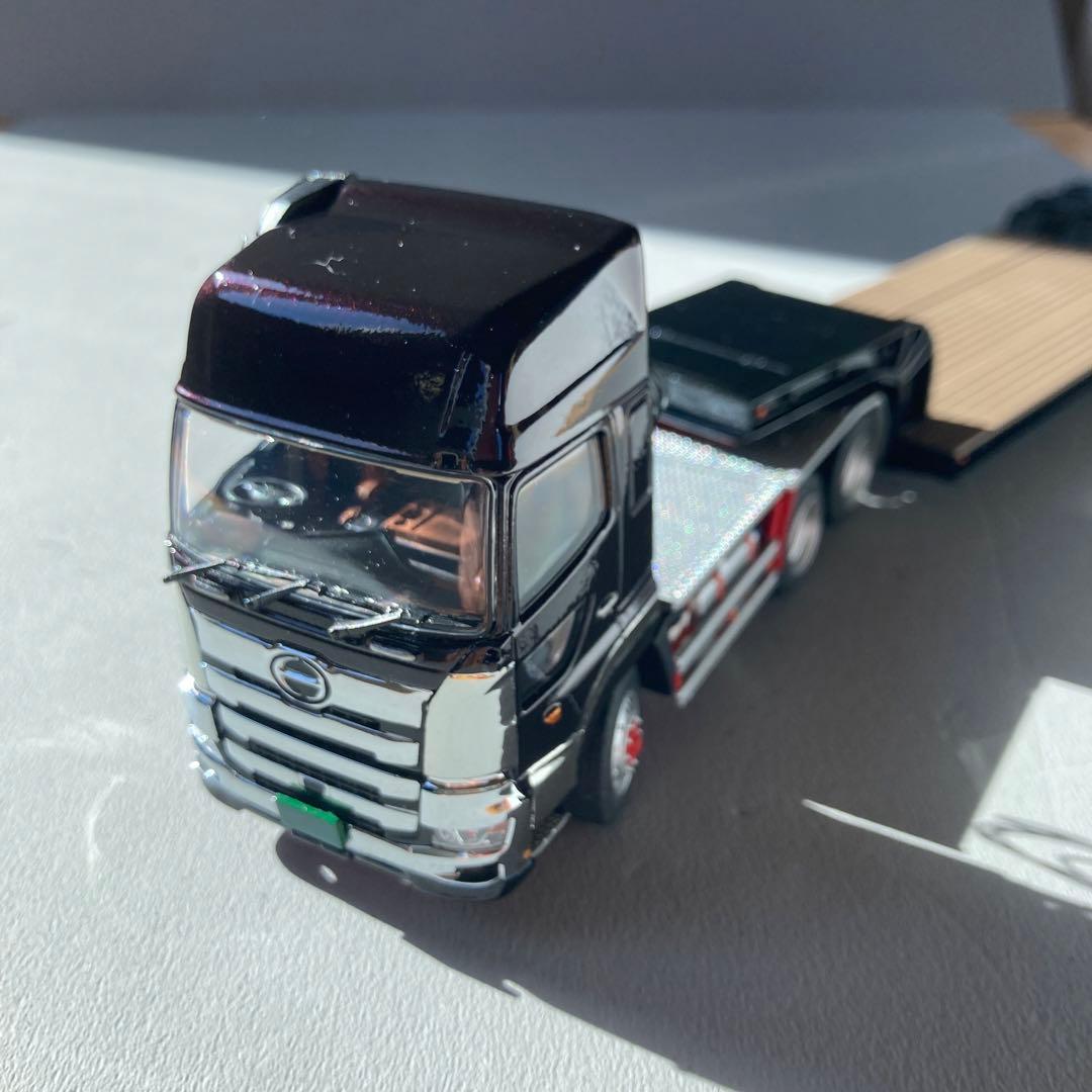 1/50 日野プロフィアSS 6×4 ハイルーフ現行　ミッドナイトパープル