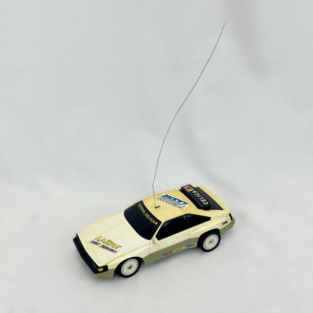 昭和レトロ ニッコー セリカXX ラジコン 白ボディ 箱なし ジャンク