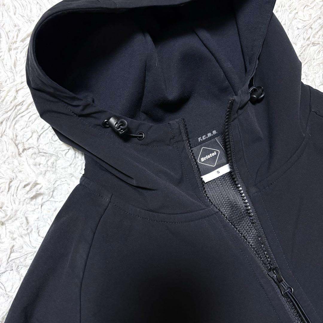 エフシーリアルブリストル SOPH ジップアップパーカー カモフラブラック　S