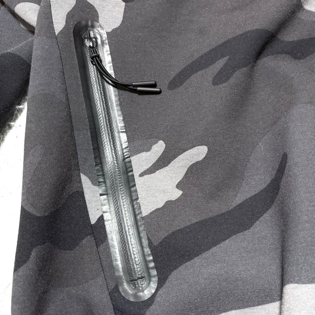 エフシーリアルブリストル SOPH ジップアップパーカー カモフラブラック　S